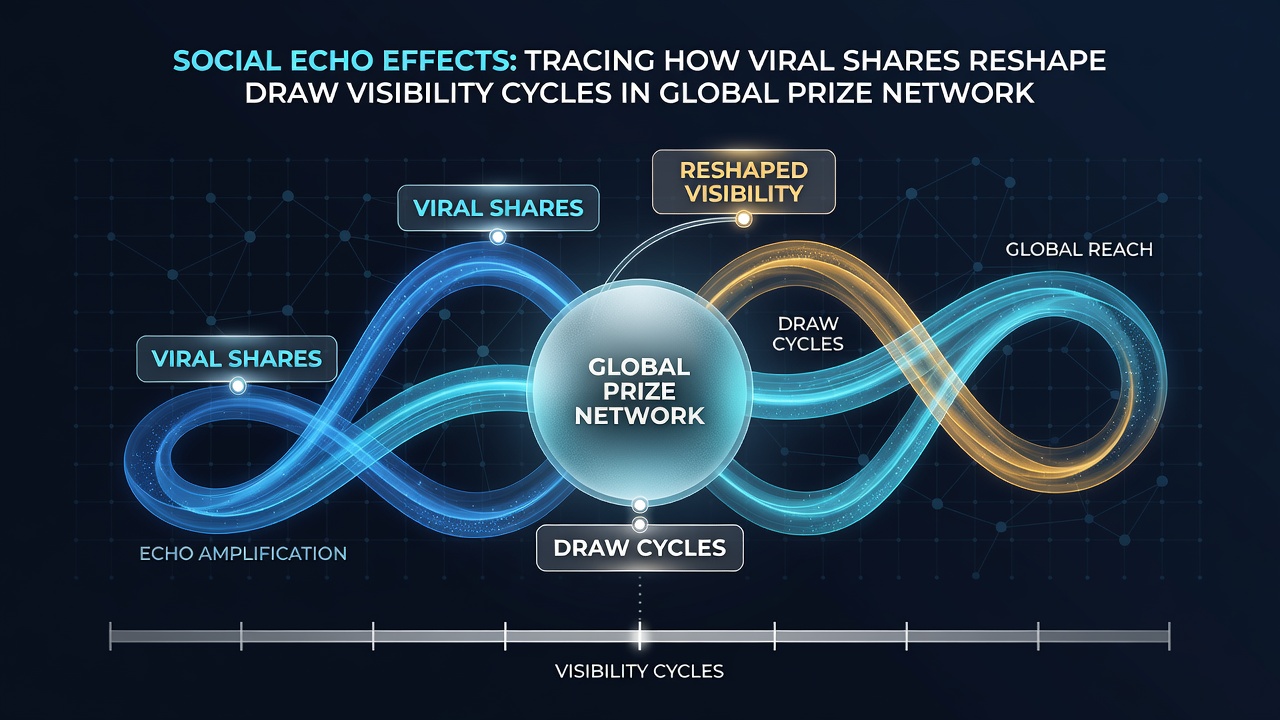 Graph showing increased entry volumes following viral shares in international contest networks